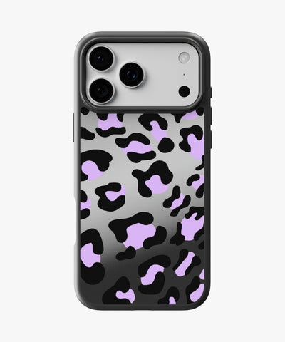Lavender Wildcat Luxe Mirror Phone Case