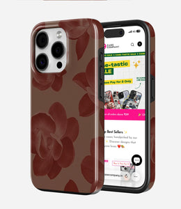 Rust Rose Glossy Armoured Case
