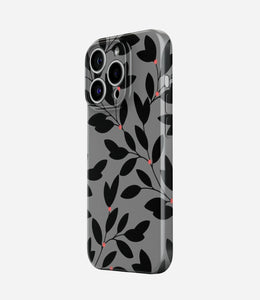 Midnight Bloom Glossy Hard Case