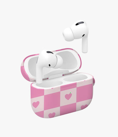 Love Check Glossy Airpod Case