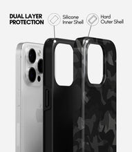 Load image into Gallery viewer, Stealth Night Camo Glossy Armoured Case
