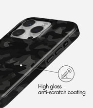 Load image into Gallery viewer, Stealth Night Camo Glossy Armoured Case
