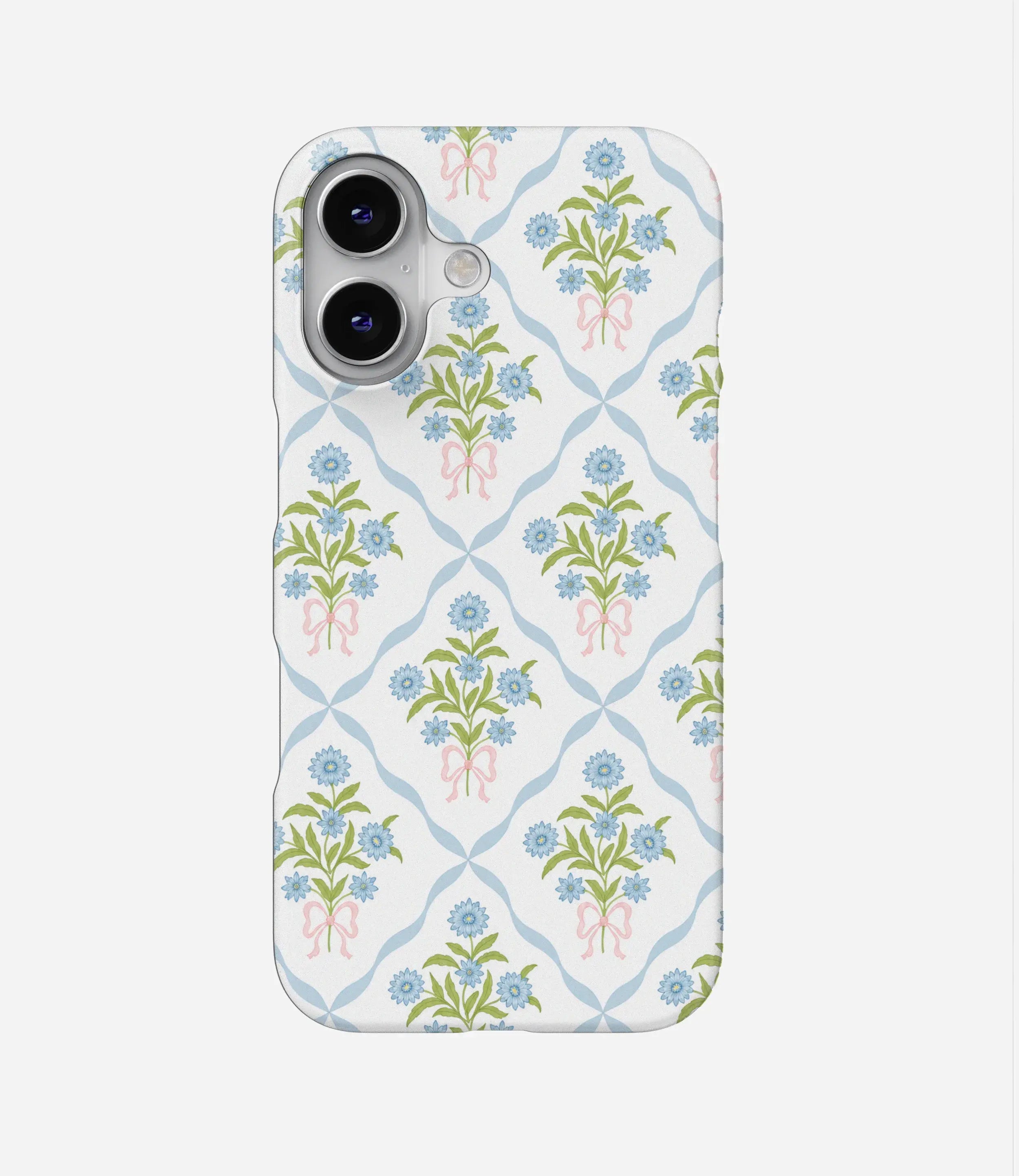 Blue Ribbon Blooms Hard Case