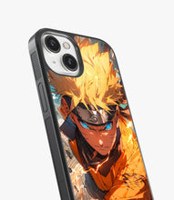 Load image into Gallery viewer, Angry Naruto Glass Phone Case
