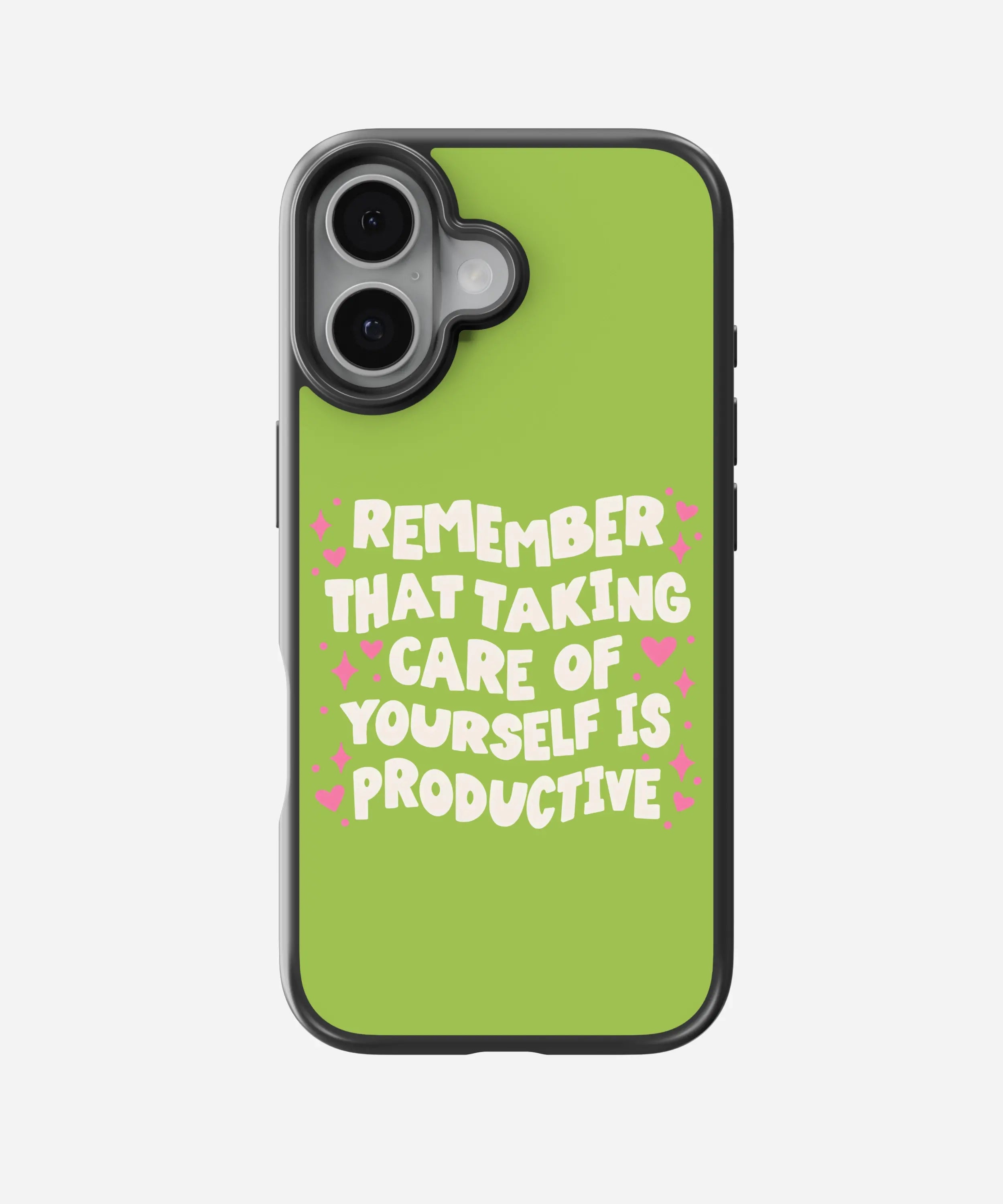 Take Care of Yourself Hybrid Matte Case
