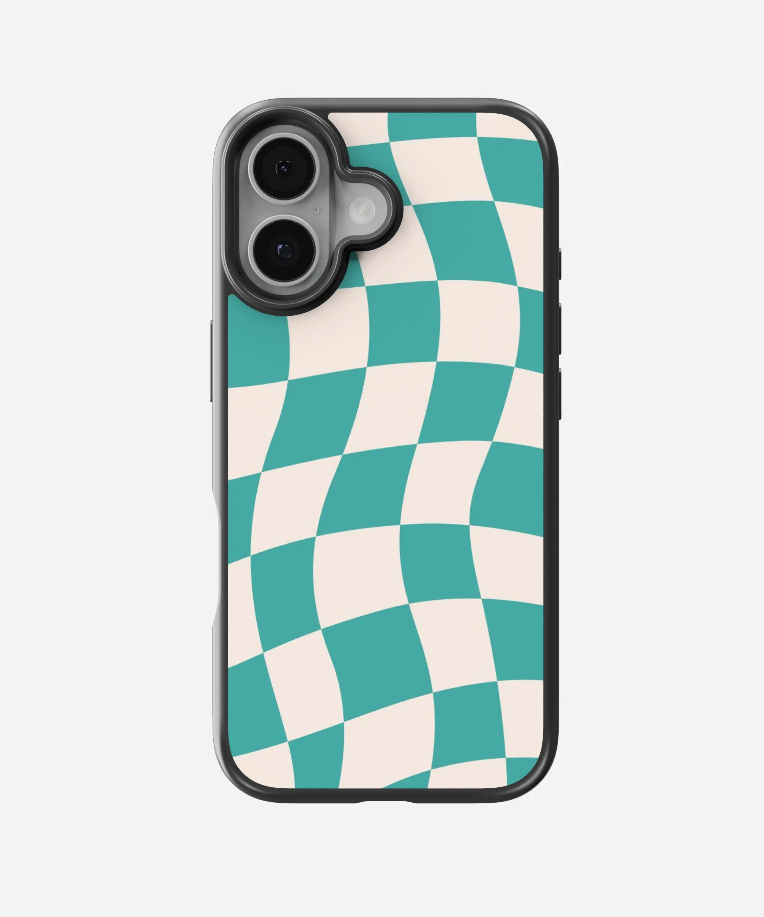 Fountain Blue Hybrid Phone Case