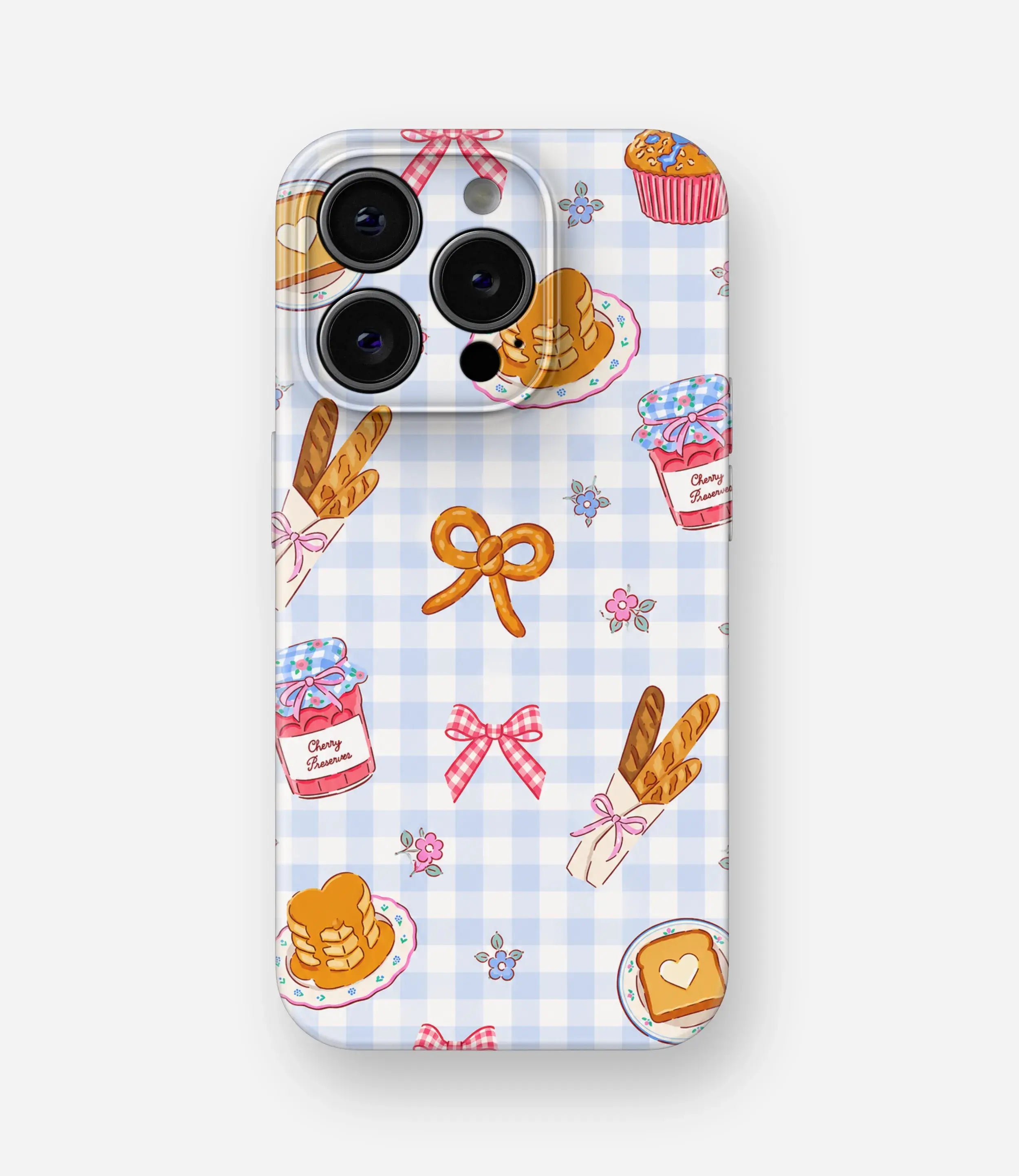 Blueberry Brunch Glossy Hard Case