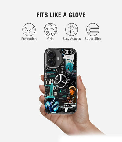 Mercedes F1 Core Stride 2.0 Phone Case