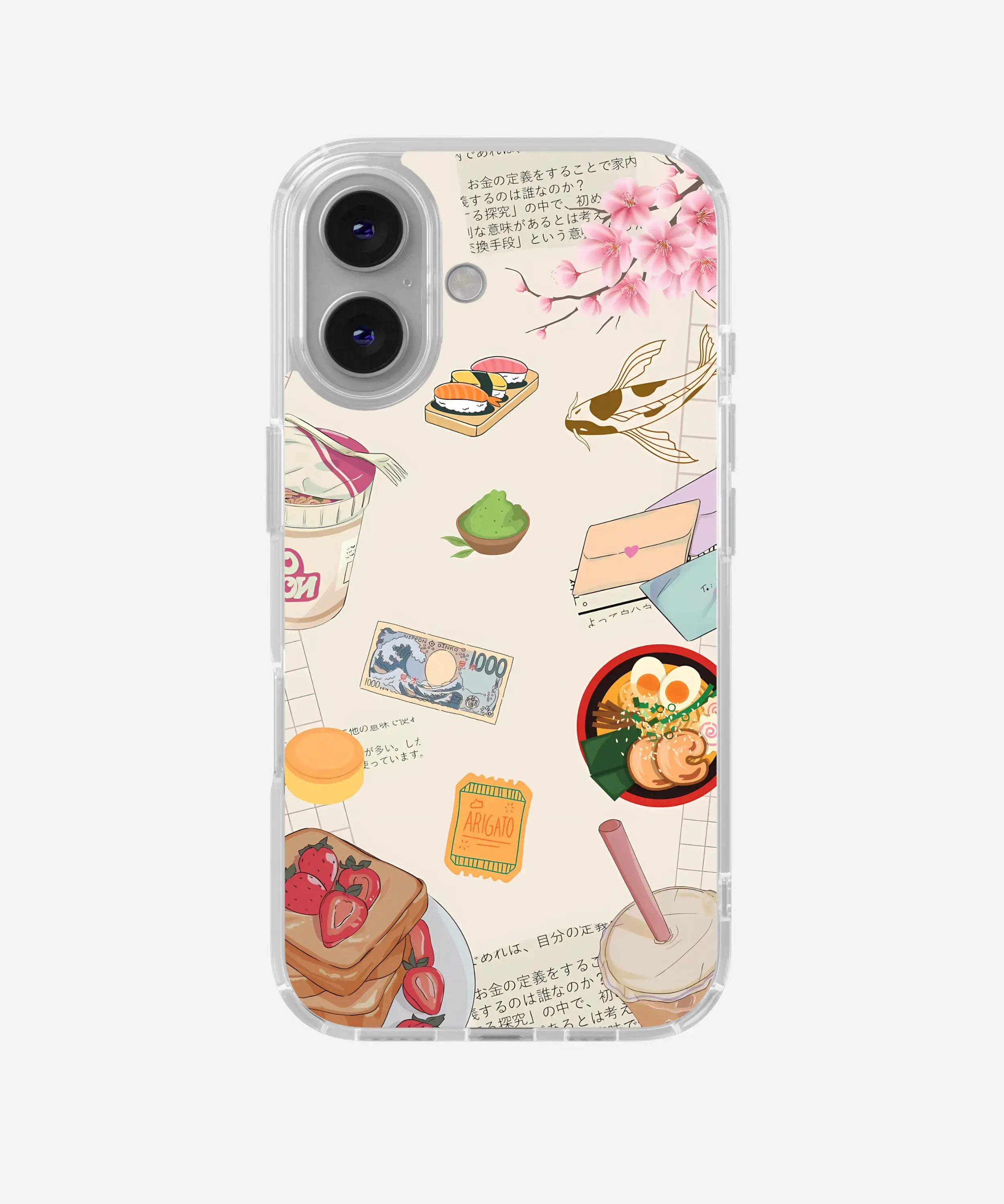 Sakura Snack Diary Silicone Case