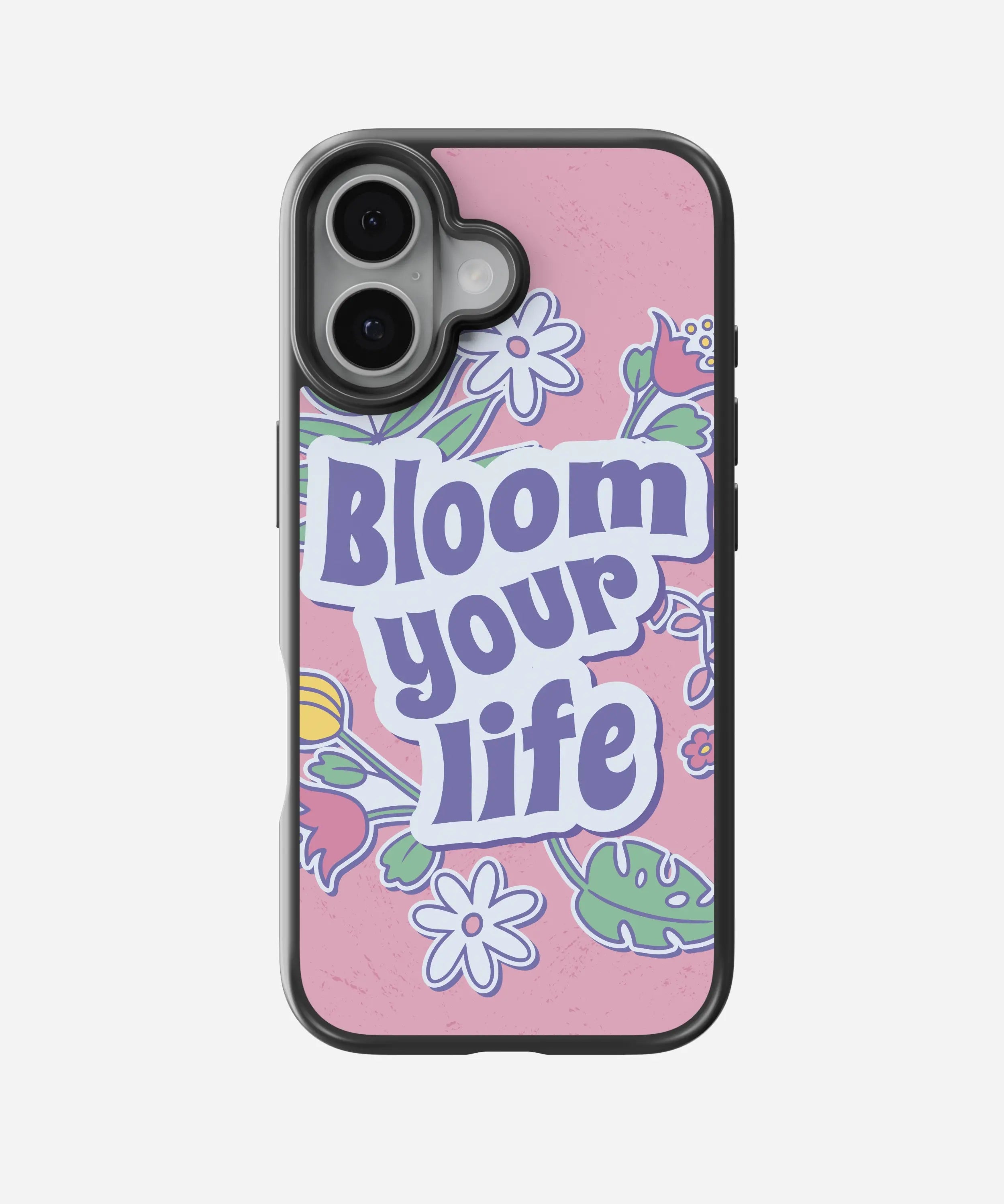 Bloom Your Life Hybrid Phone Case