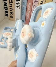 Load image into Gallery viewer, Fluffy Sheep Soft Silicone Phone Case
