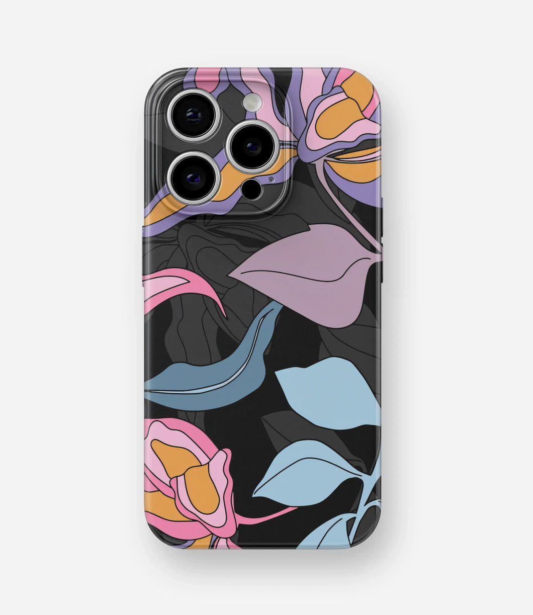 Bloom Noir Glossy Hard Case