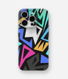 Colorful Geometric Pattern Glossy Hard Case