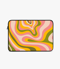 Load image into Gallery viewer, Abstract Colorful Swirl Laptop Sleeve
