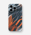 Grunge Brush Strokes Pattern Glossy Hard Case
