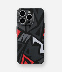 Horizon Hexagons Pattern Glossy Hard Case