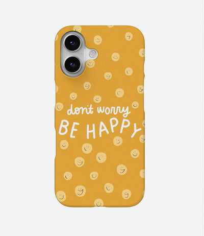 Be Happy Smiley Hard Case