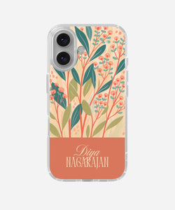 Berry Blush Custom Name Silicone Case