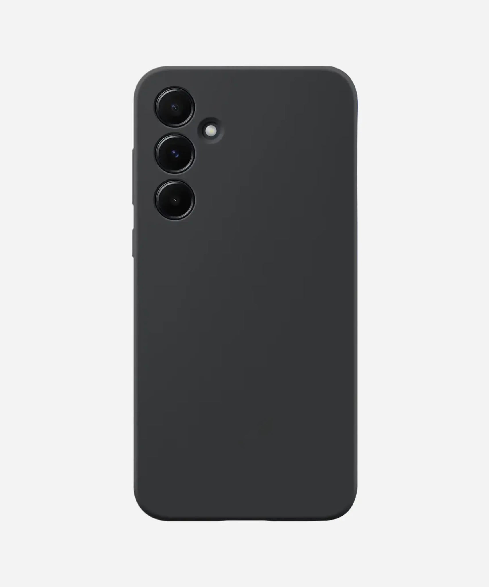 Solid Black Soft Silicone Android Case by The Case Company Solid Black Soft Silicone Android Case by The Case Company