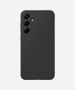 Solid Black Soft Silicone Android Case