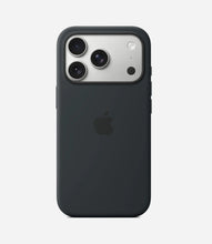 Load image into Gallery viewer, Solid Midnight Soft Silicone iPhone Case
