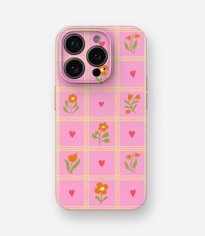 Bloom & Hearts Glossy Hard Case