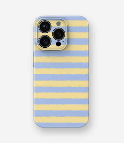 Blue Butter Lines Glossy Hard Case