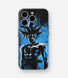 Blue Goku Art Glossy Hard Case