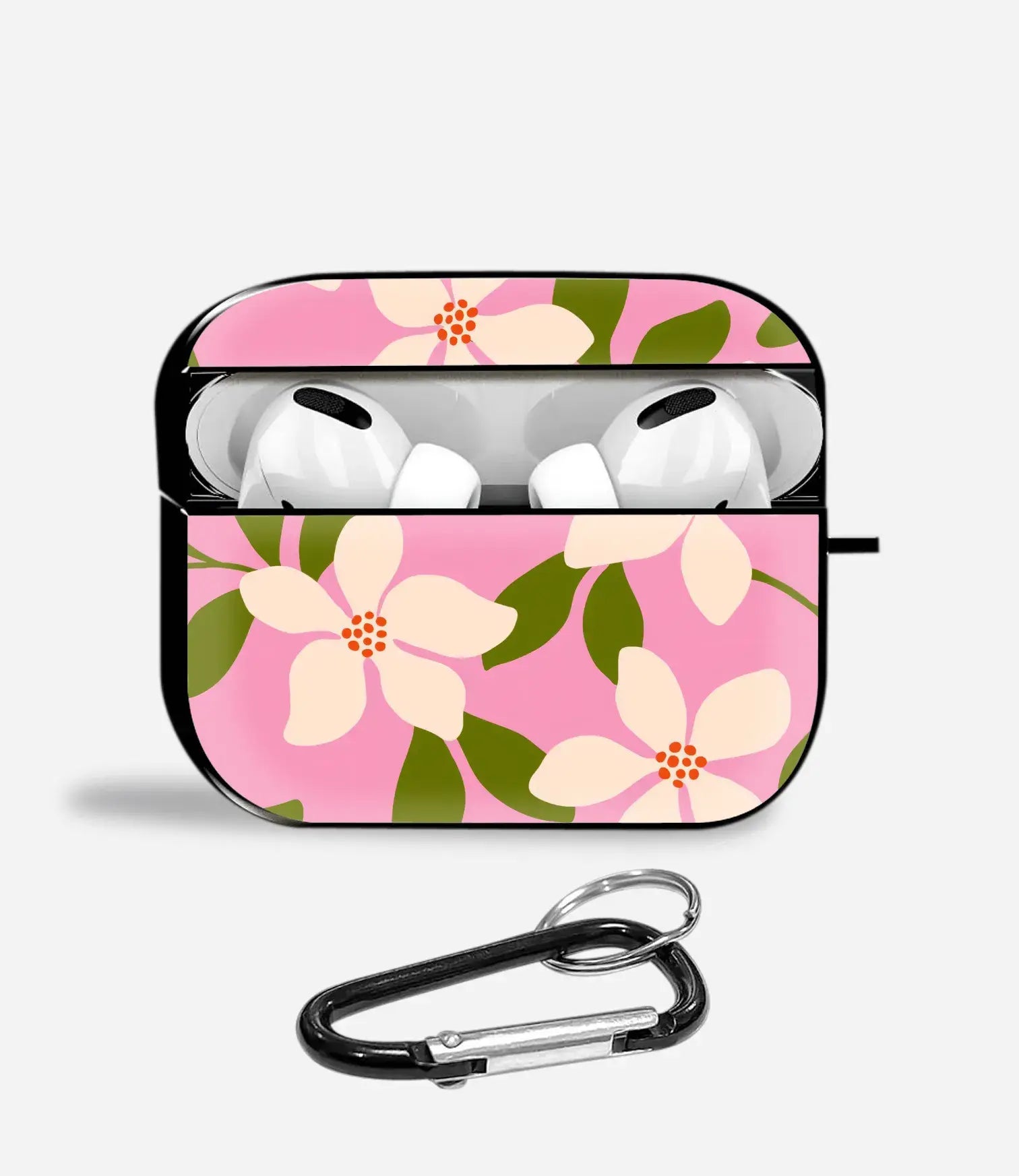 Blush Blossom Aipods Glass Case