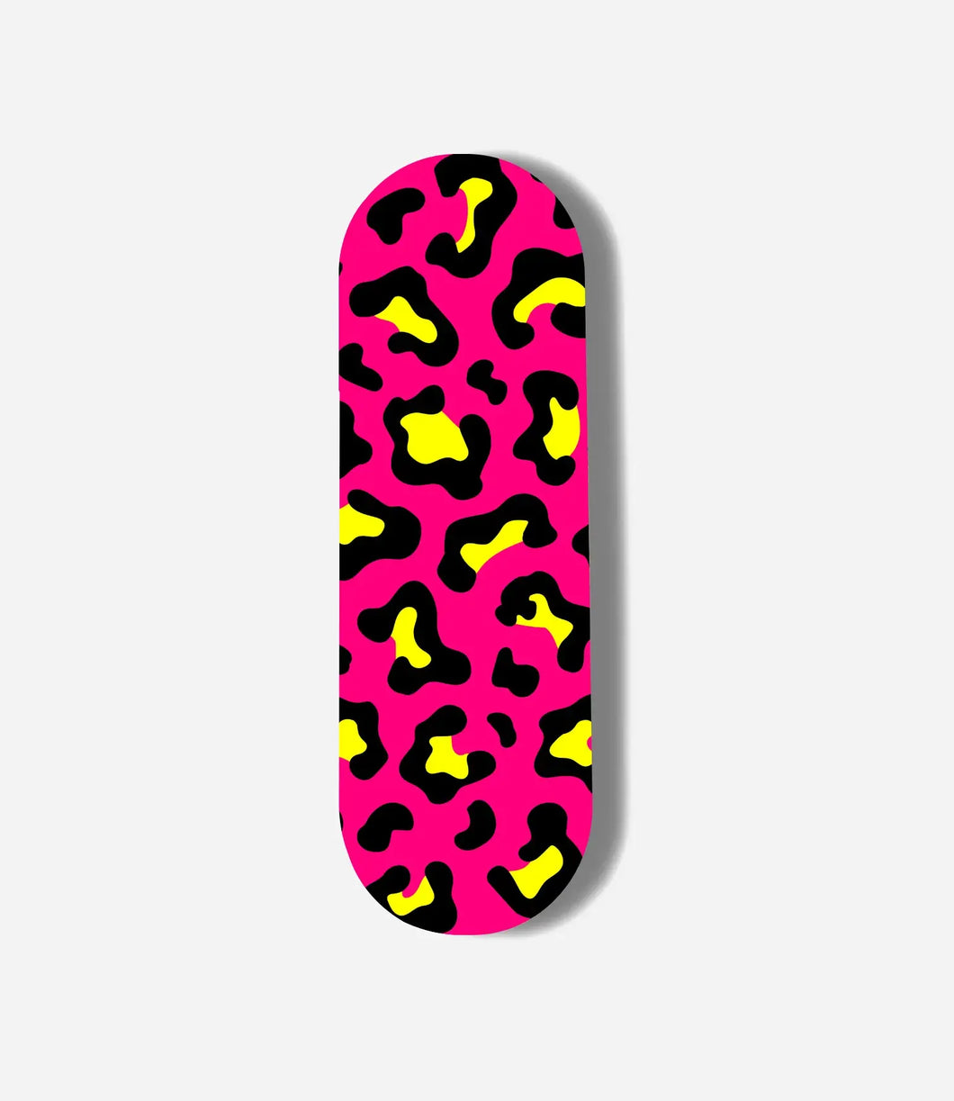 Bright Pink Leopard Pop Slider