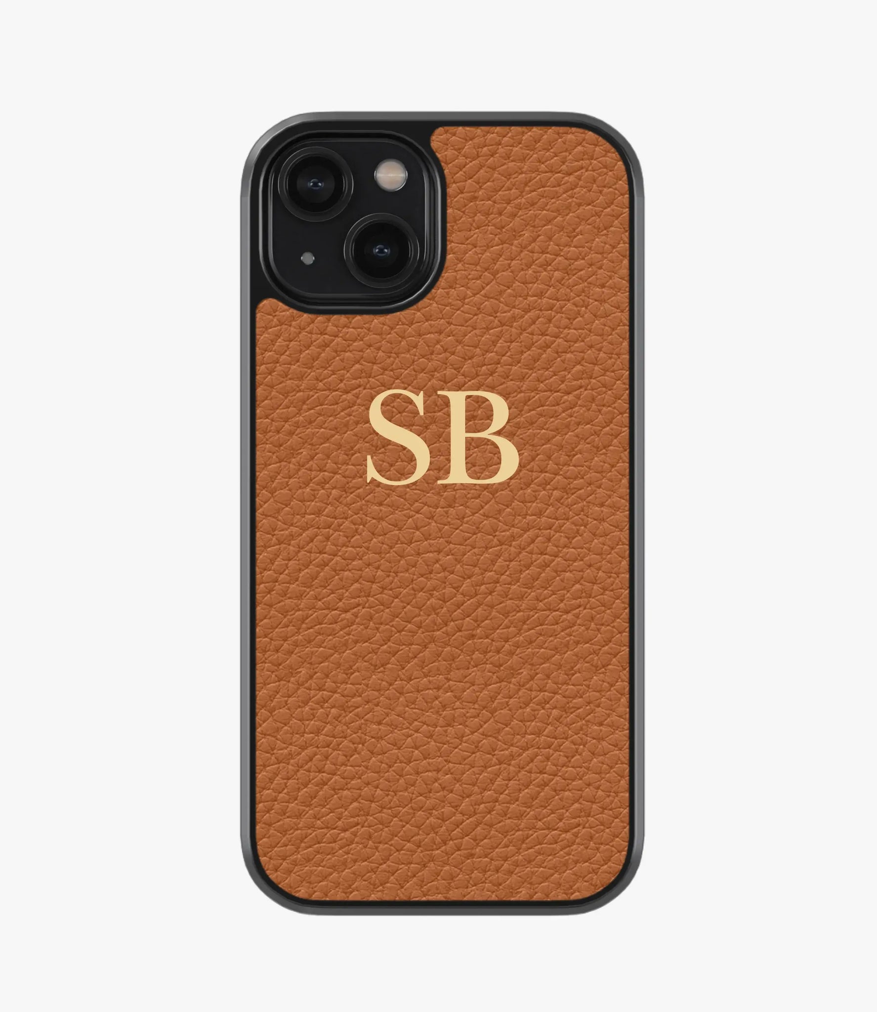 Small Initial Customized Premium Leather Phone Case by The Case Company Small Initial Customized Premium Leather Phone Case by The Case Company