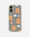 Chibi Charm Clear Silicone Phone Case
