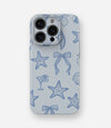 Coastal Bowties Glossy Hard Case