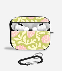 Coastal Pastels Aipods Glass Case
