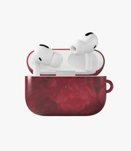 Load image into Gallery viewer, Crimson Bloom Glossy Airpod Case
