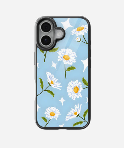 Daisy Dreams Floral Glass Case