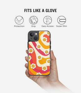 Daisy Floral Smiley Face Y2K Stride 2.0 Phone Case