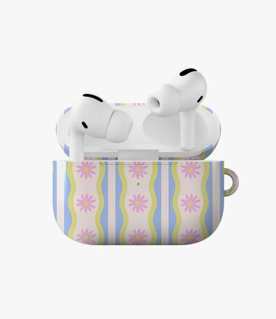 Daisy Waves Glossy Airpod Case