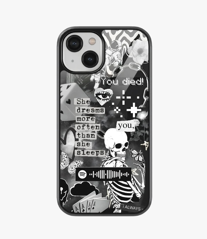 Dream More Sleep Less Glass Case for iPhone 15