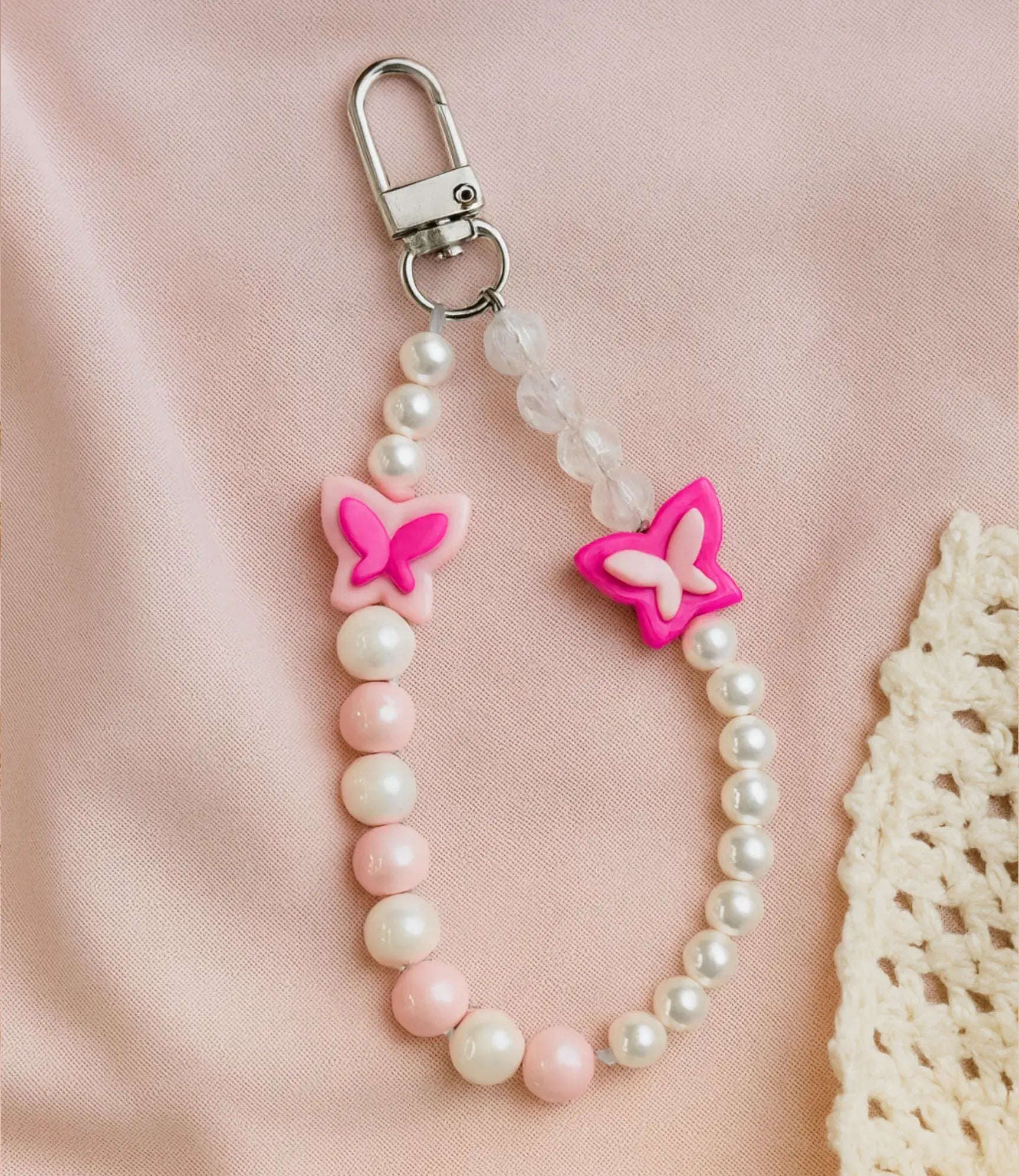 Dreamy Butterfly Phone Charm