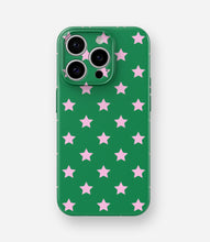 Load image into Gallery viewer, Emerald Stardust Glossy Hard Case
