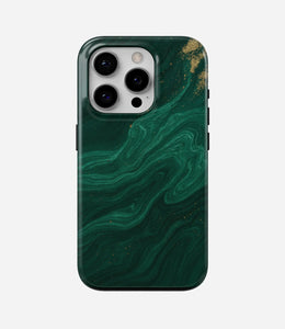 Enchanted Malachite Glossy Armoured Case