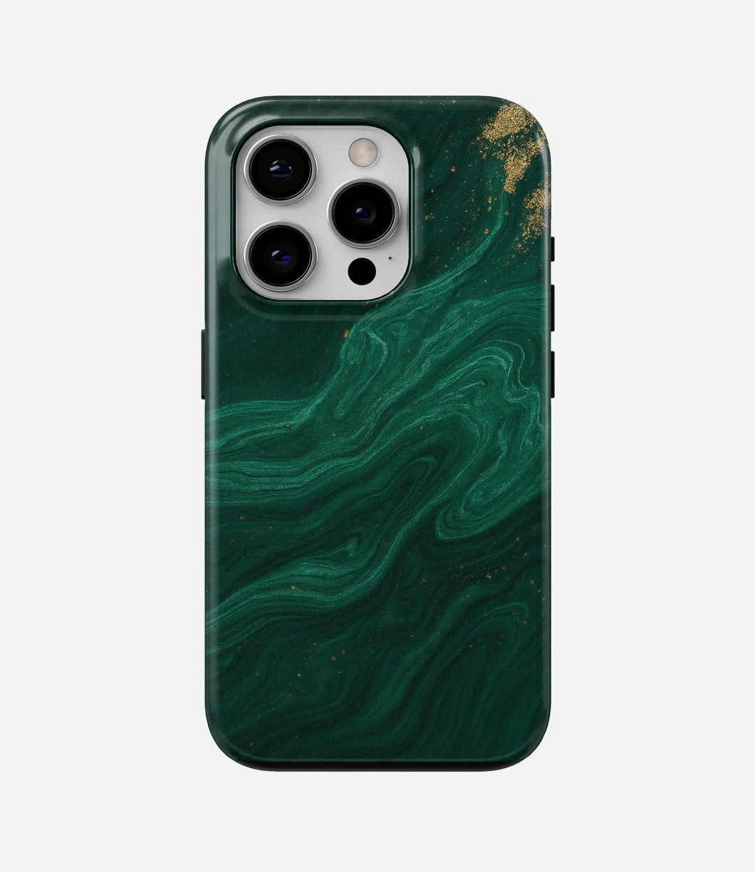 Enchanted Malachite Glossy Armoured Case