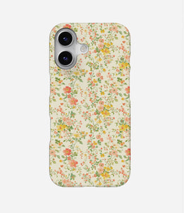 Faded Flora Hard Case