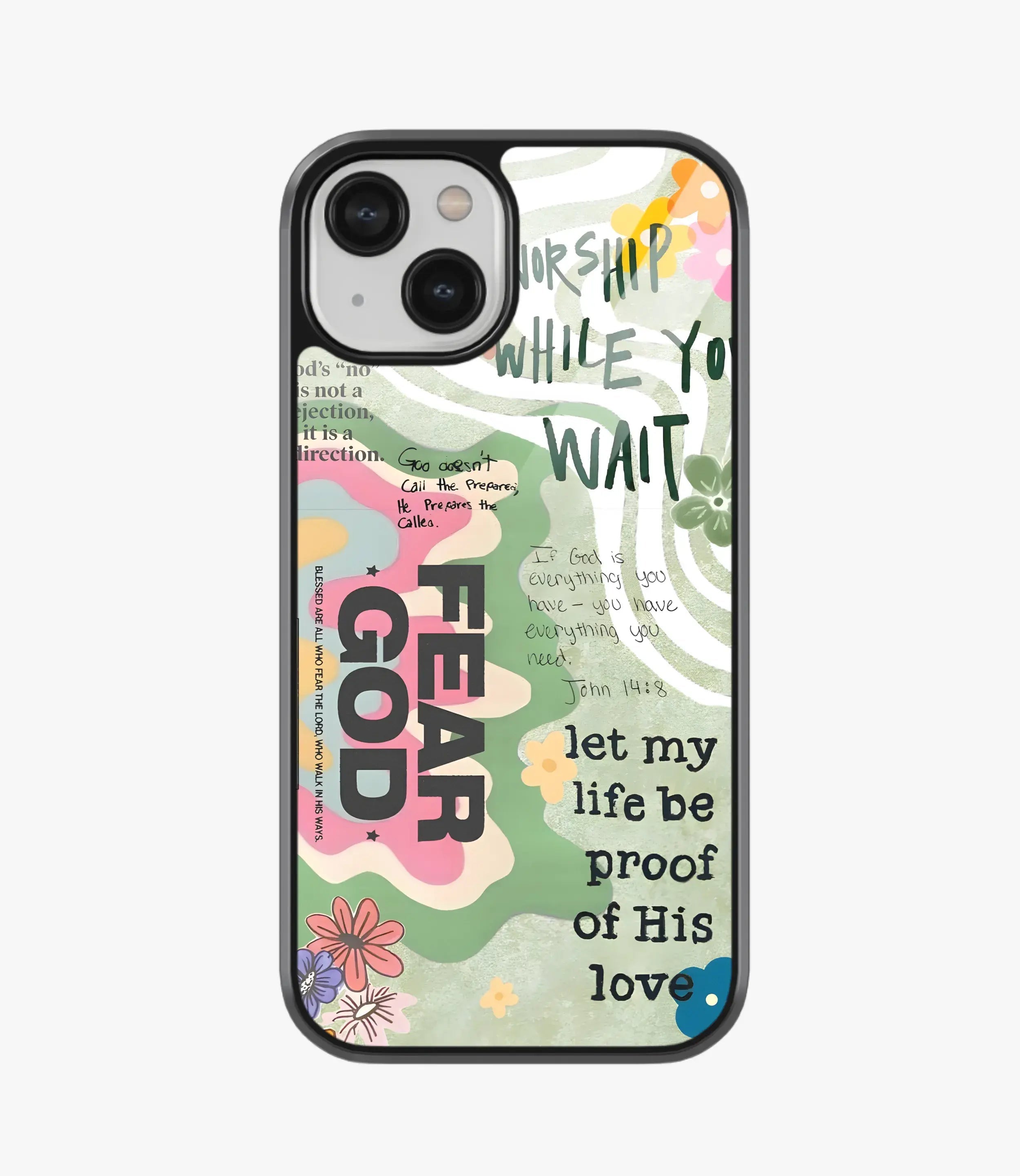 Fear God Glass Case for iPhone 15 Plus