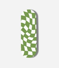 Load image into Gallery viewer, Forest Green Checkered Print Pop Slider
