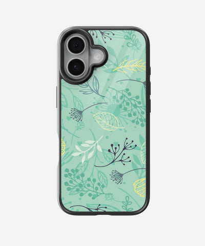 Forest Herbs Floral Glass Case