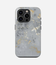 Load image into Gallery viewer, Frosted Gold Vein Glossy Armoured Case
