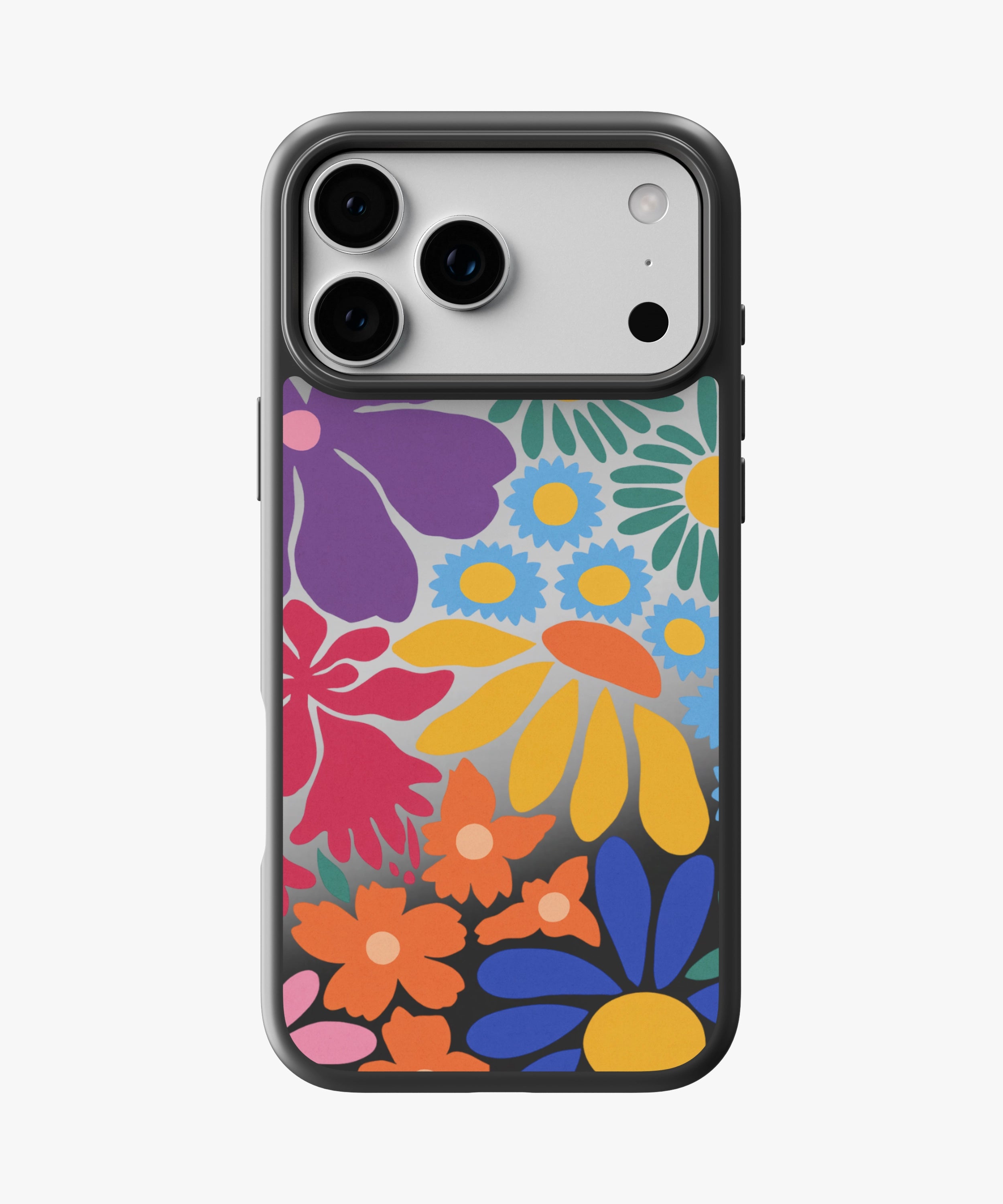 Funky Floral Luxe Mirror Phone Case