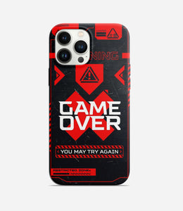Game Over Try Again Phone Case